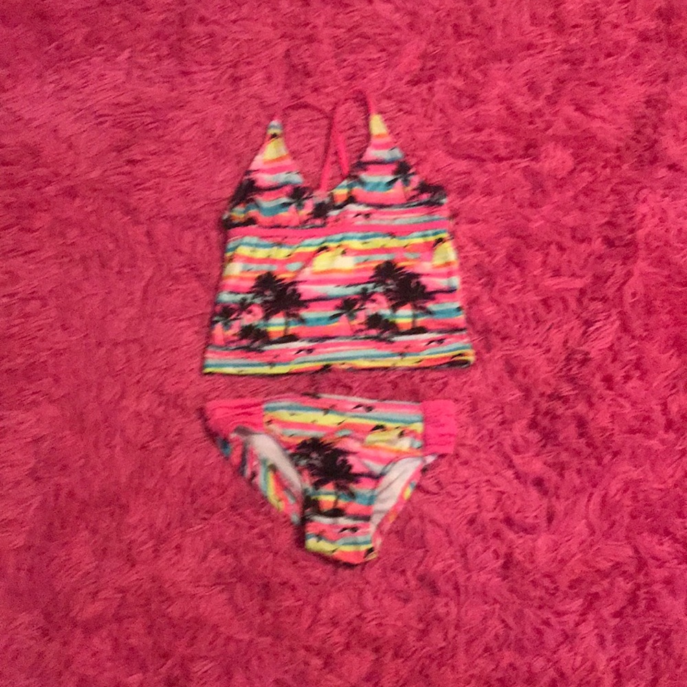 Two piece bathing suit